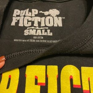 Pulp fiction print t shirt